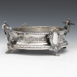 German 800 Silver Centerpiece Planter/Bowl, by Koch & Bergfeld, Bremen,