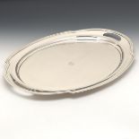 Richard Wallace & Sons Sterling Silver Serving Tray,"Washington" Pattern