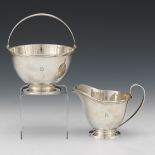 Tiffany and Company Sterling Silver, Creamer and Sugar, ca. 1907-1947