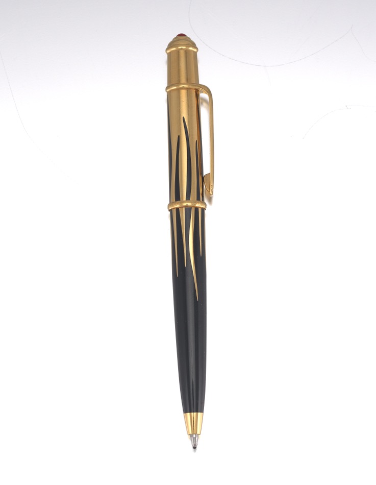 Cartier "Diablo Fire" Ball Pen with Ruby Finial - Image 3 of 4