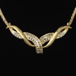 Ladies' Gold and Diamond Necklace