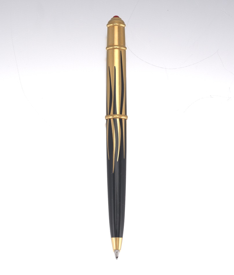 Cartier "Diablo Fire" Ball Pen with Ruby Finial - Image 4 of 4