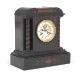 Ansonia Marble and Slate Open Escapement Clock