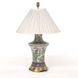 Asian Style Porcelain Lamp