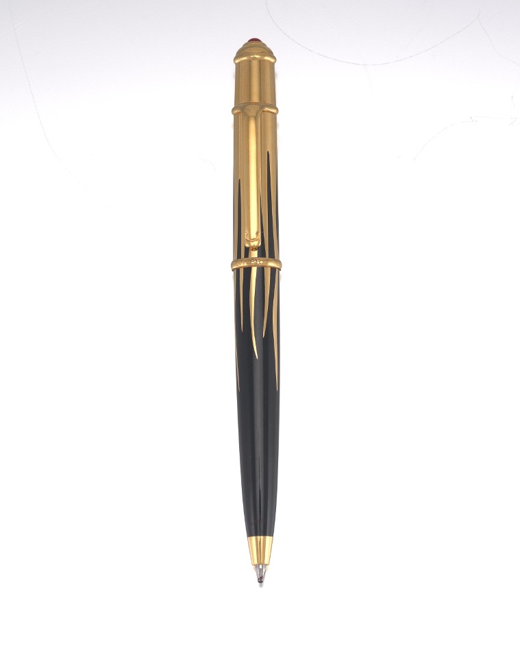 Cartier "Diablo Fire" Ball Pen with Ruby Finial - Image 2 of 4