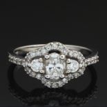 Ladies' Gold and Diamond Ring