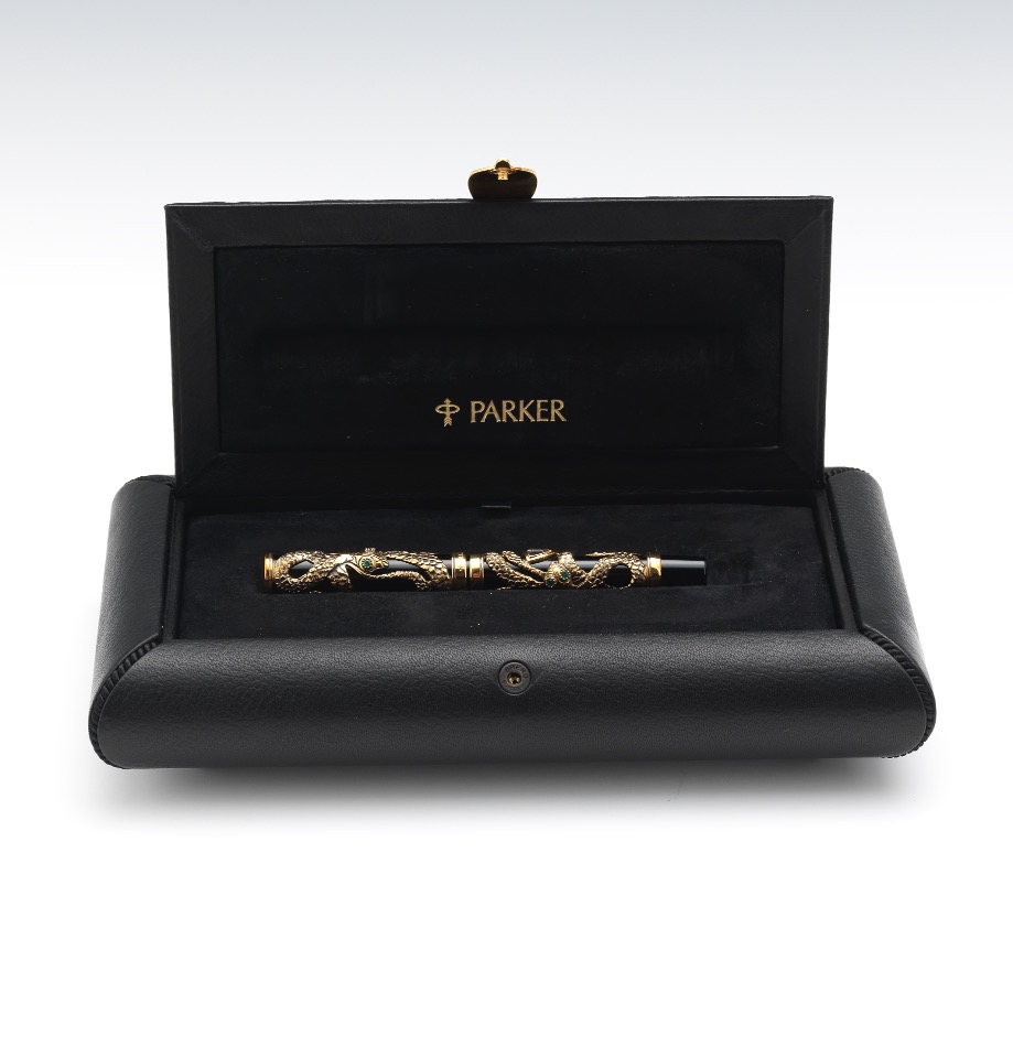 Parker Gold Snake Fountain Pen - Image 14 of 14