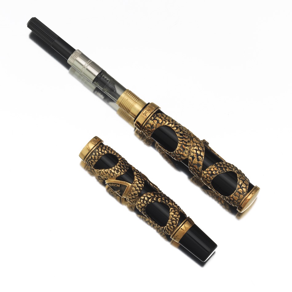 Parker Gold Snake Fountain Pen - Image 11 of 14