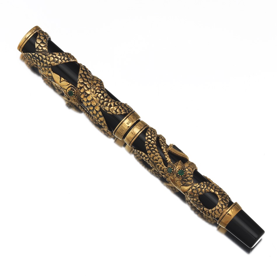 Parker Gold Snake Fountain Pen - Image 6 of 14