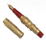 Omas "Return to the Motherland" Limited Edition Solid Gold Fountain Pen