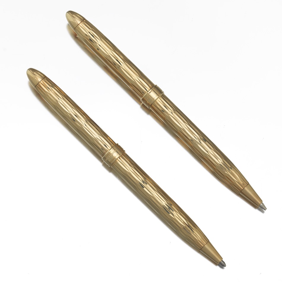 Fisher Solid Gold "Atocha" Ballpoint Pen and Pencil, Weight 61 gm - Image 4 of 6