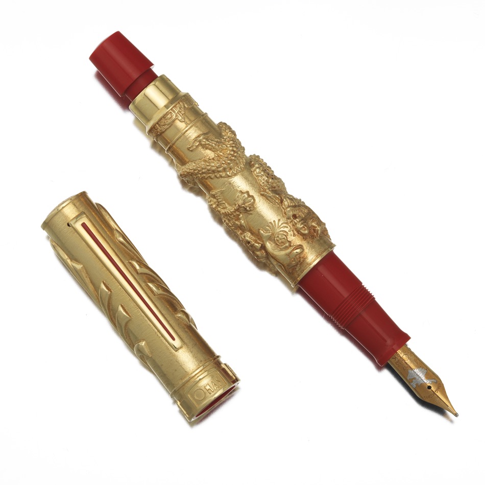 Omas "Return to the Motherland" Limited Edition Solid Gold Fountain Pen - Image 3 of 8