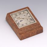 J. E. Caldwell Moon Face Calendar Desk Clock