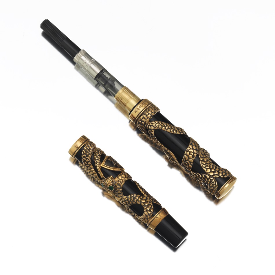 Parker Gold Snake Fountain Pen - Image 12 of 14