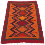 Native American Flat Weave Rug