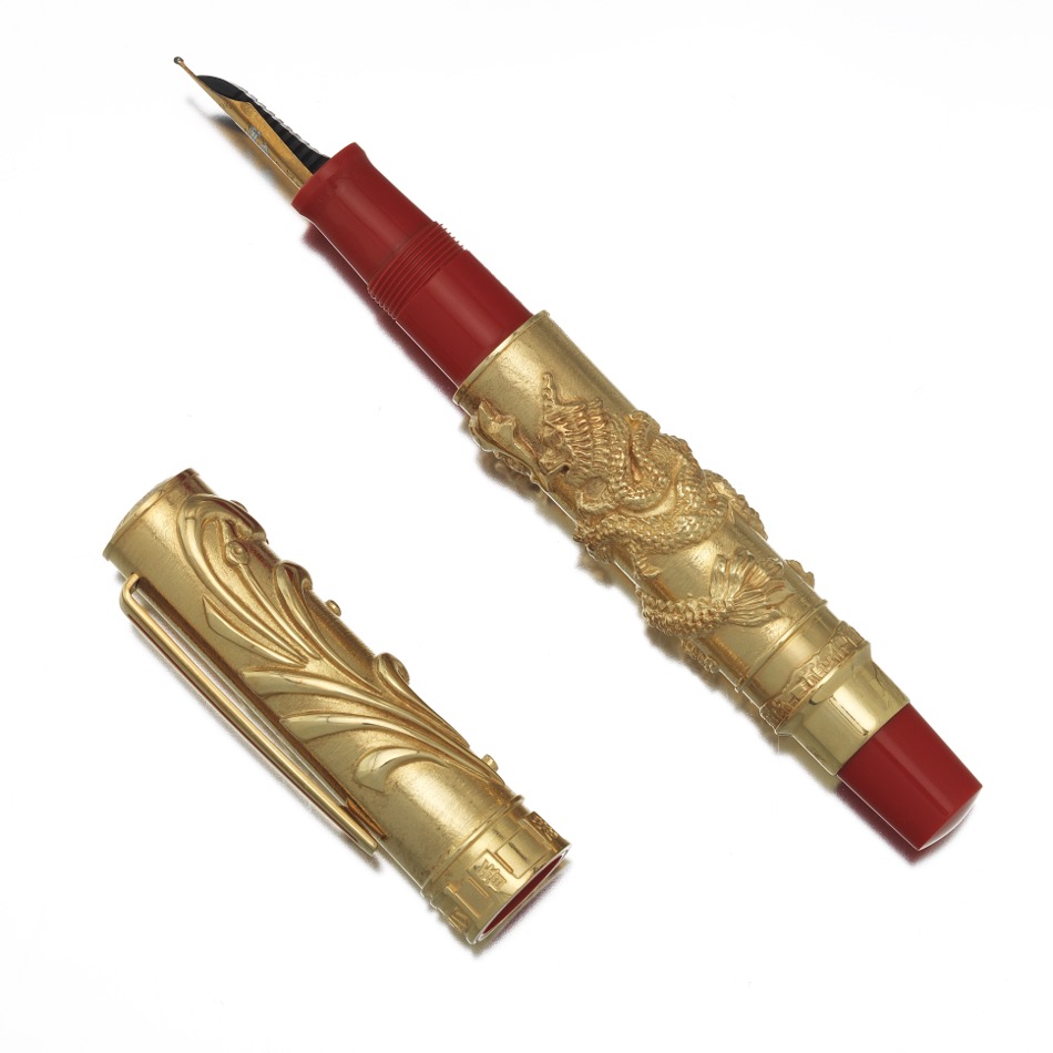 Omas "Return to the Motherland" Limited Edition Solid Gold Fountain Pen - Image 6 of 8