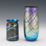 Two Art Glass Vases