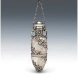 Rare Early Tiffany & Co. Sterling Silver Vial, ca. 1854-1869