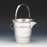 Whiting Sterling Silver Ice Bucket, "Early American" Pattern