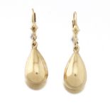 Ladies' Gold Pair of Drop Earrings