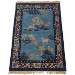 Chinese Pictorial Carpet