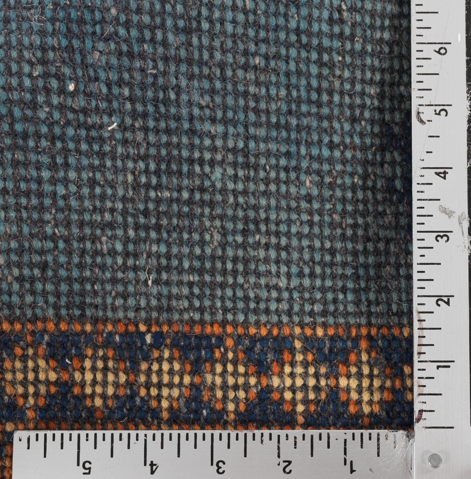 Antique Gabbeh Hand-Knotted Area Rug - Image 3 of 3