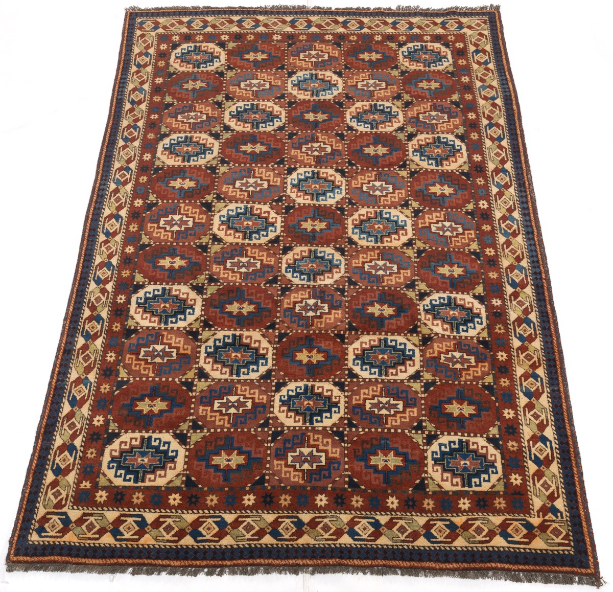 Fine Hand-Knotted Caucasian Carpet