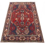 Semi-Antique Fine Hand-Knotted Tabriz Carpet