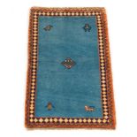 Antique Gabbeh Hand-Knotted Area Rug
