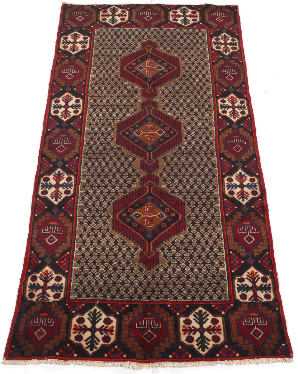 Semi-Antique Fine Hand-Knotted North-West Persia Carpet