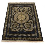 Fine Hand-Knotted Tibetan French Savonerie Style Carpet