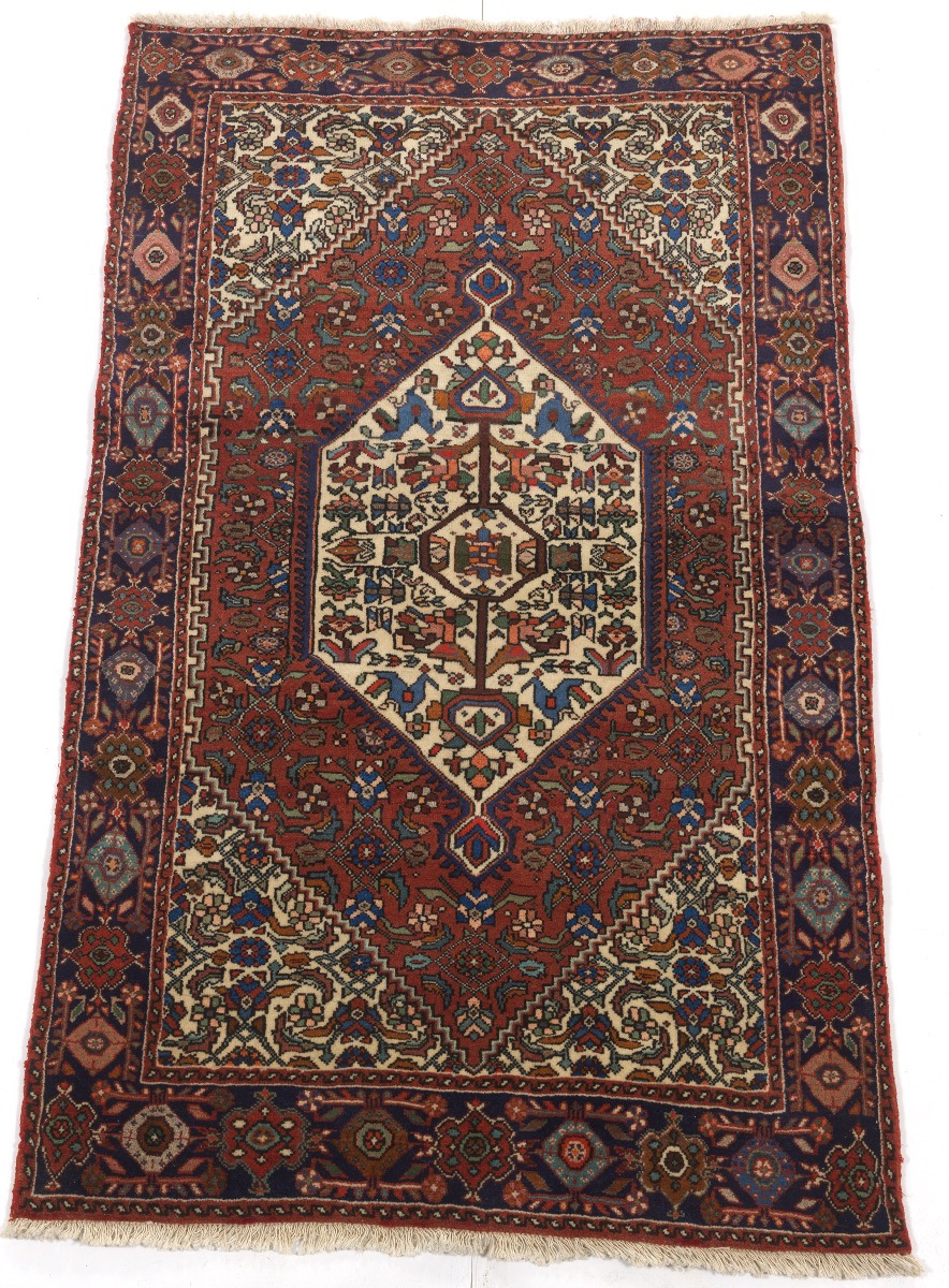 Fine Hand-Knotted Bijar Carpet