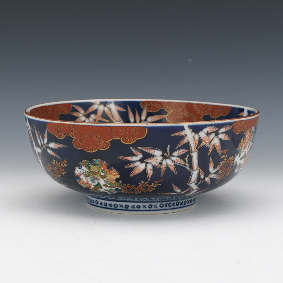 Japanese Dragon Bowl - Image 2 of 7