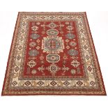 Fine Hand-Knotted Caucasian Kazak Carpet