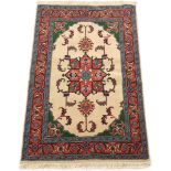 Semi-Antique Fine Hand-Knotted Tabriz Carpet