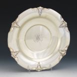 Meriden Brittania Art Nouveau Sterling Silver Plate, Retailed by Bailey, Banks & Biddle Co.
