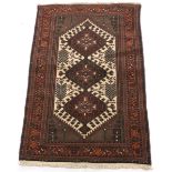 Semi-Antique Fine Hand-Knotted Malayer Carpet