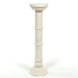 Carved Stone Pedestal