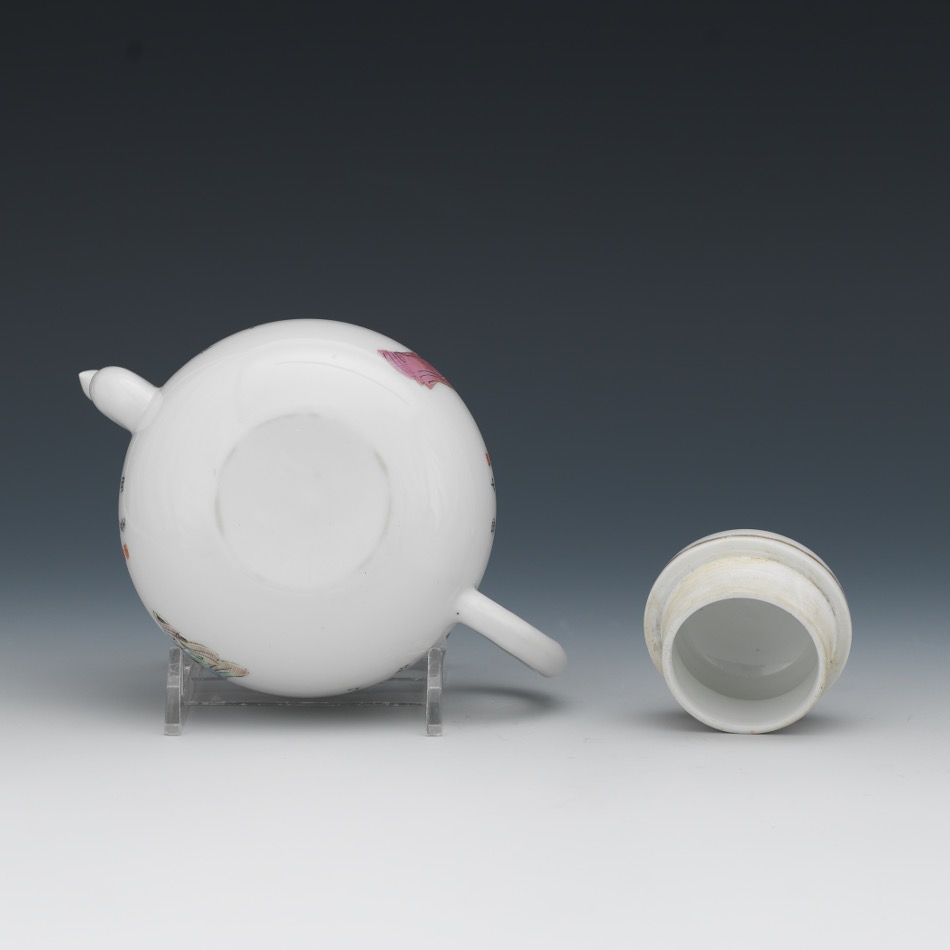 Chinese Famille Rose Teapot - Image 7 of 7