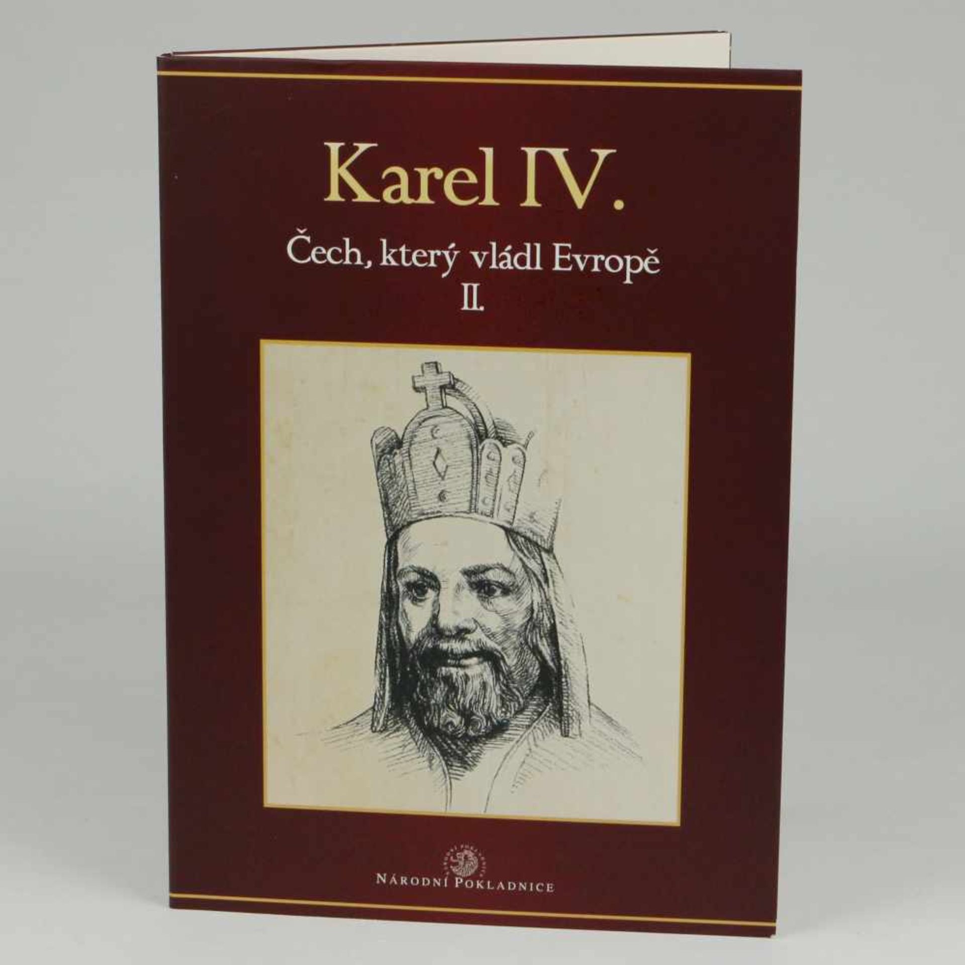 Tschechien - Gedenkmedaillen Karel IV. König von Böhmen, 7 versch. Medaillen, Entwurf Bildhauer u. - Bild 3 aus 3