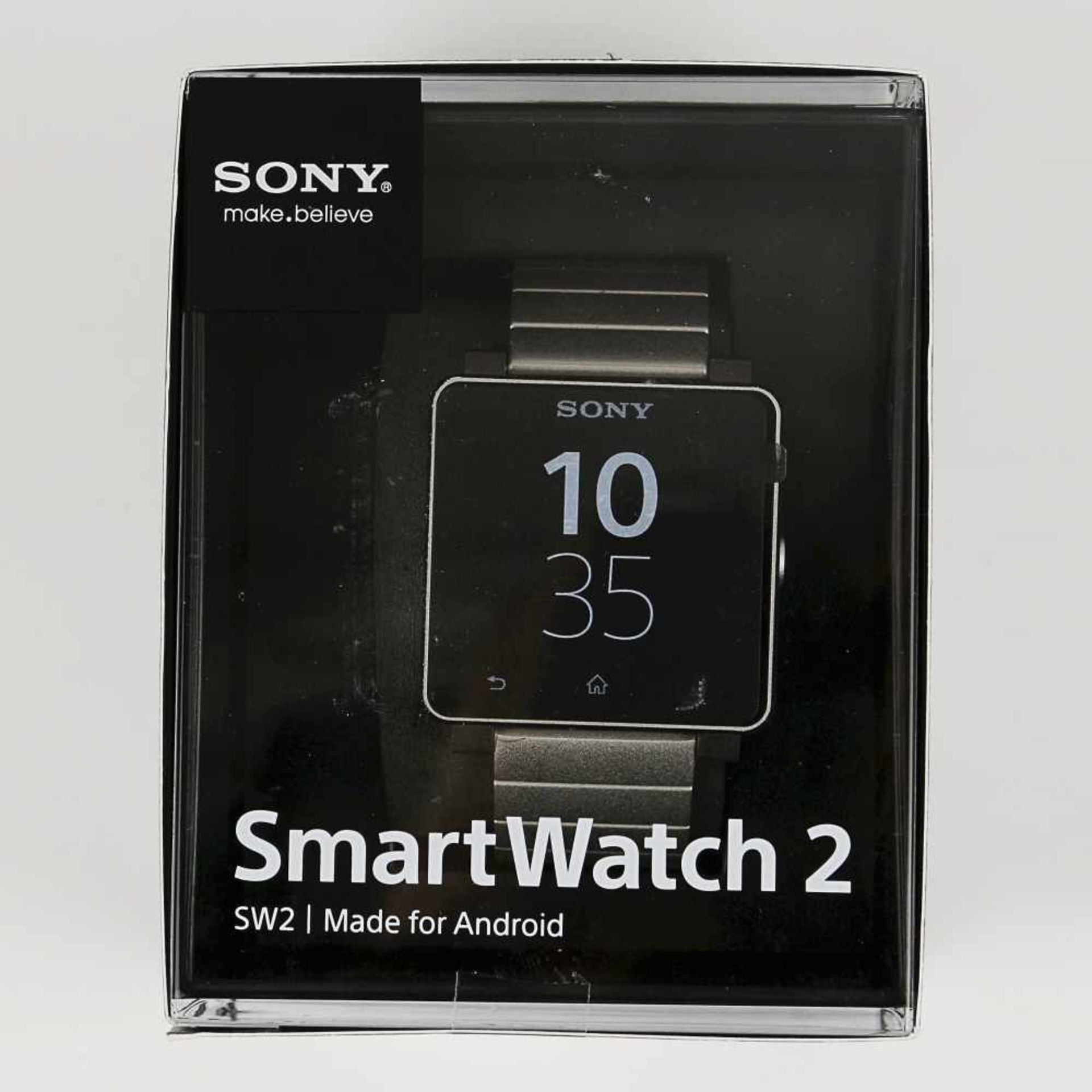 Unisexarmbanduhr - Sony SW2 "Smart Watch 2 Made for Android, Business edition. Read messages,