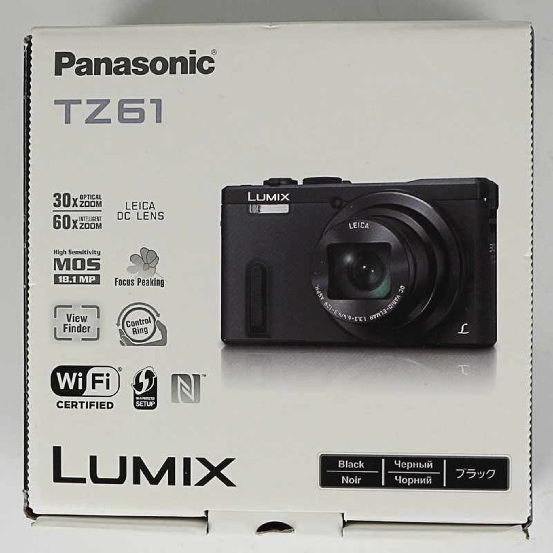 Fotoapparat - Panasonic Lumix DMC-TZ61, Digital-Kamera, Travellerzoom, 18,1 Megapixel, LEICA DC - Bild 4 aus 4