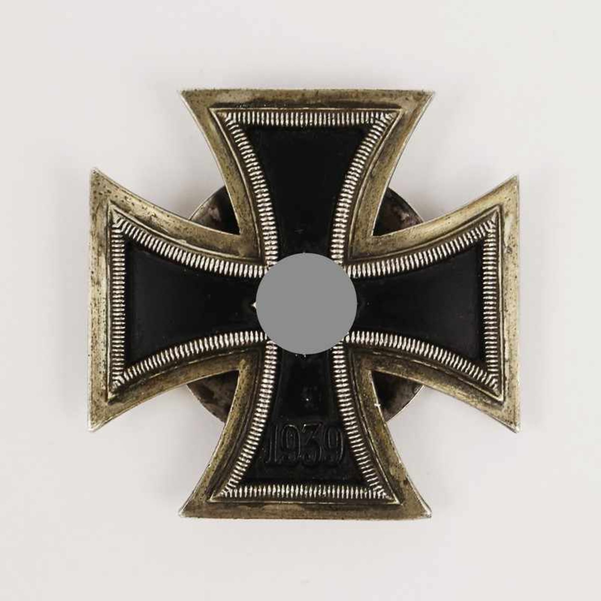 Abzeichen - 2.WK Eisernes Kreuz 1. Klasse, einteilig, nichtmagnetisch, gewölbt, massiv, m. - Bild 2 aus 3