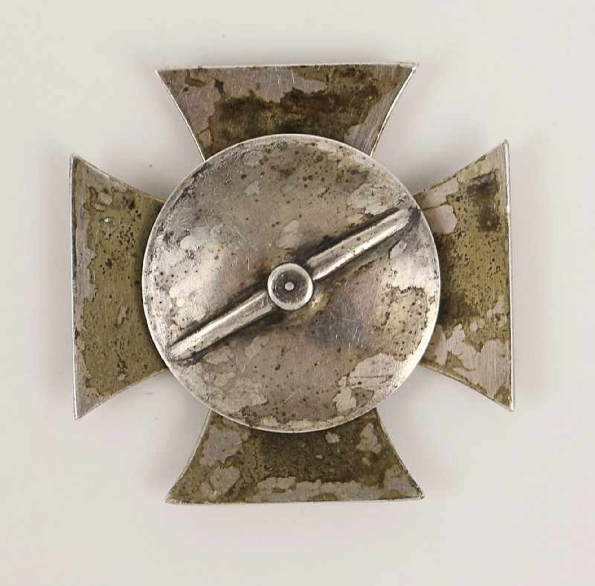 Abzeichen - 2.WK Eisernes Kreuz 1. Klasse, einteilig, nichtmagnetisch, gewölbt, massiv, m. - Bild 3 aus 3