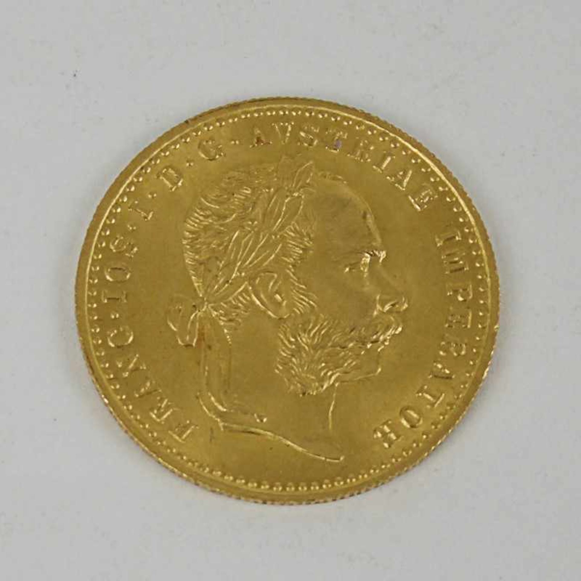 Gold Österreich - 1 Dukat 1915 Nachprägung, Franz Josef , G 3,49g, vz