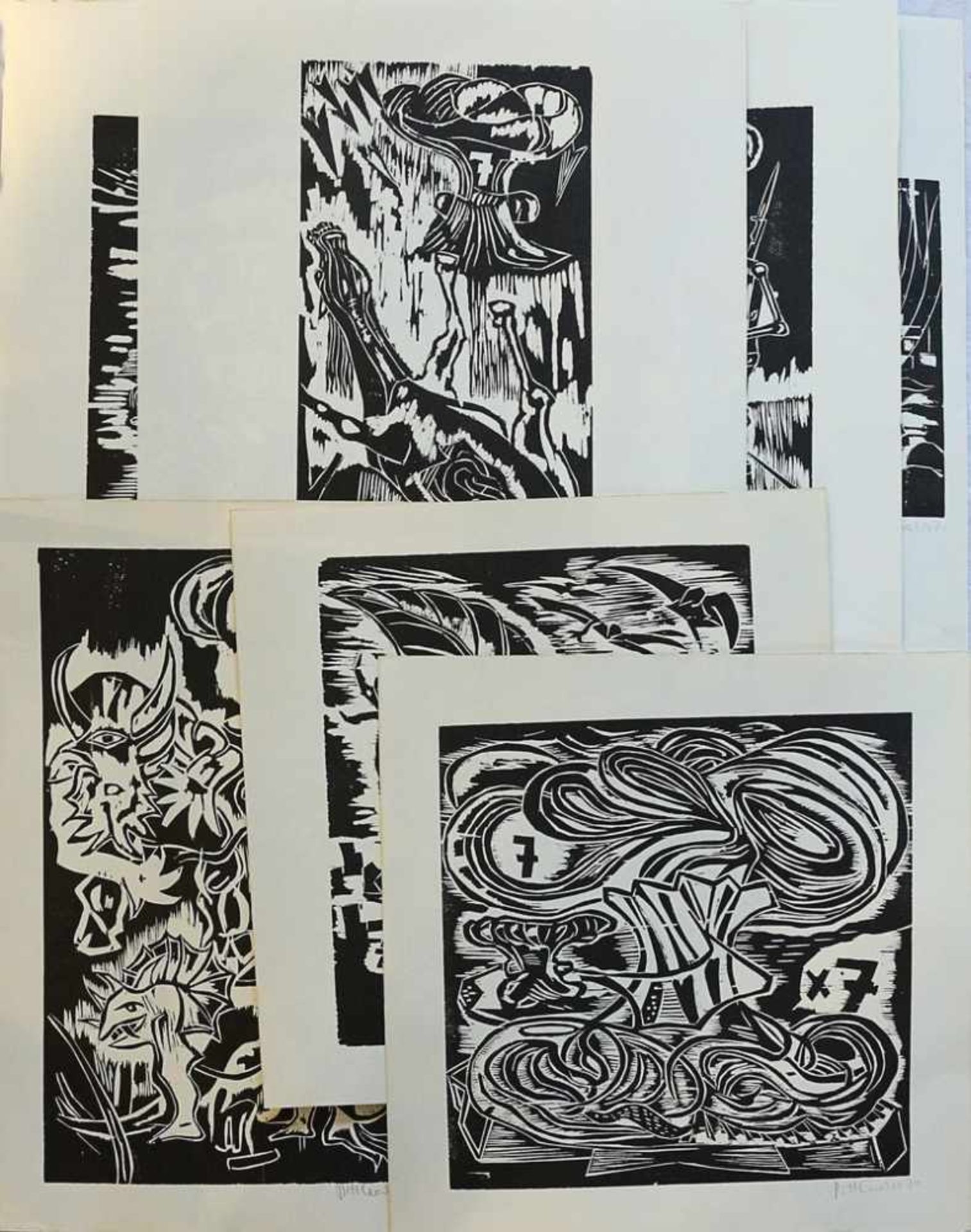 Cuerlis, Pitt 1919 - 2008, Studium an der Akademie Düsseldorf, Schüler bei Braque u. Chagall,