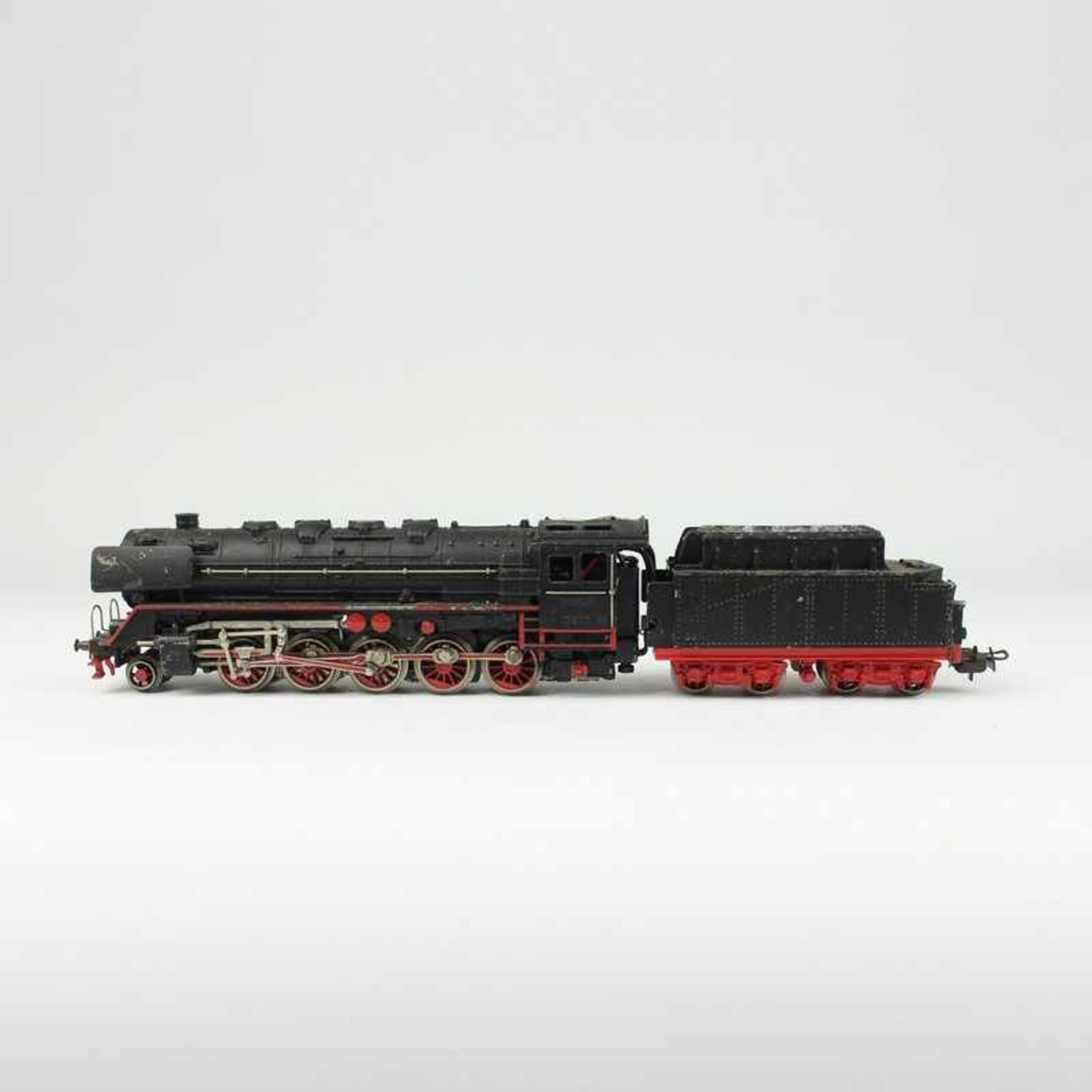 Märklin - Eisenbahn Schlepptenderlok, um 1950/51, H0, G 800, BR 44 066 DB, Front Zweilicht-