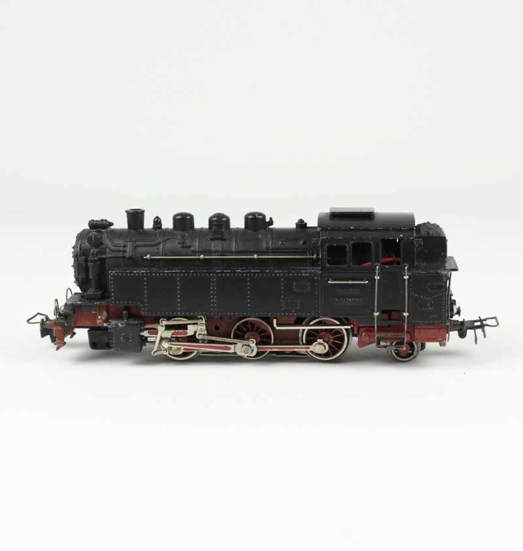 Märklin - Eisenbahn Tenderlok, um 1948/50, H0, TP 800, BR 64, Vollmetallgehäuse,