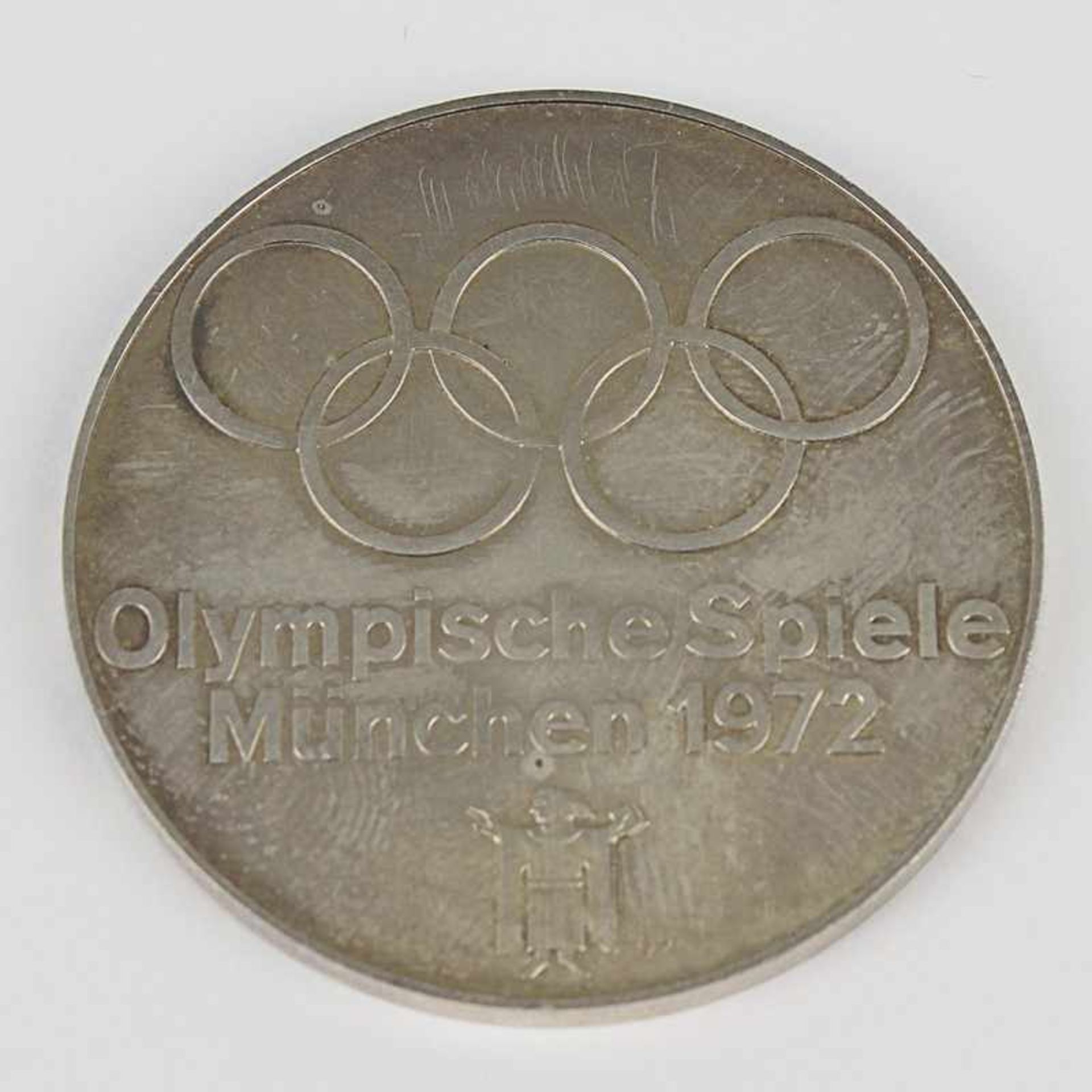 Medaille Olympiade 1972 Si 925, G 27g, D 4cm, vz