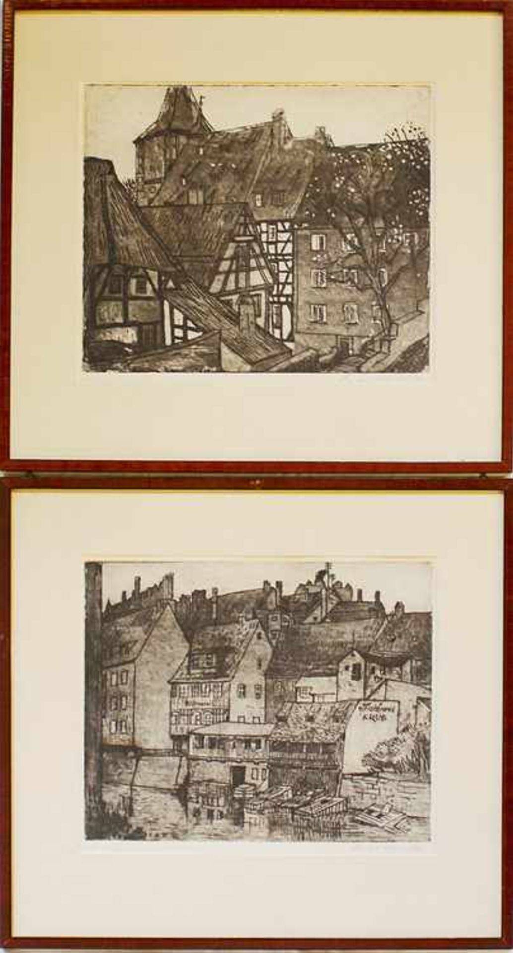 Klein, Eitel1906 Hörlbach - 1990 Nürnberg, Studium an der Kunstgewerbeschule Nürnberg unter Rudolf